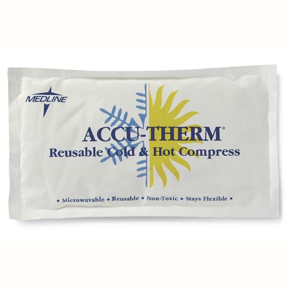 Accu-therm Reusable Hot and Cold Gel Packs, 5" x 10" - Case of 16 - Image 1