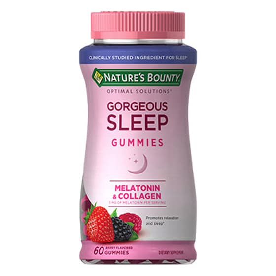 Nature's Bounty Optimal Solutions Gorgeous Sleep Gummies - Bottle of 60