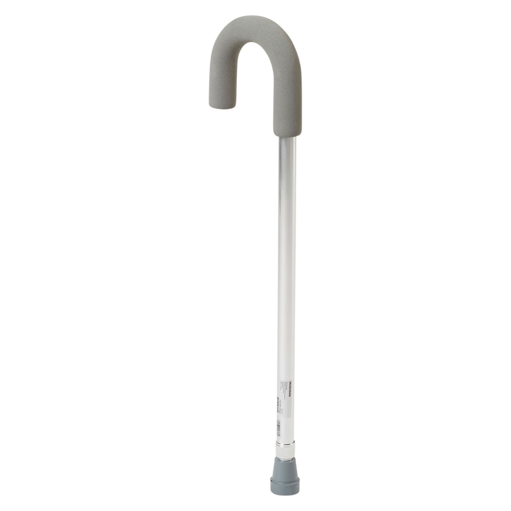 McKesson Aluminum Foam Grip Round Handle Cane - Image 3