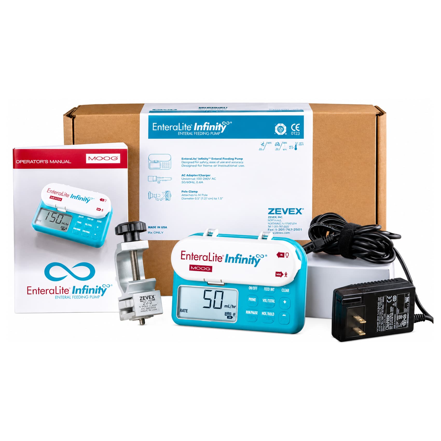 Moog EnteraLite Infinity Enteral Feeding Pump Kit - Image 1