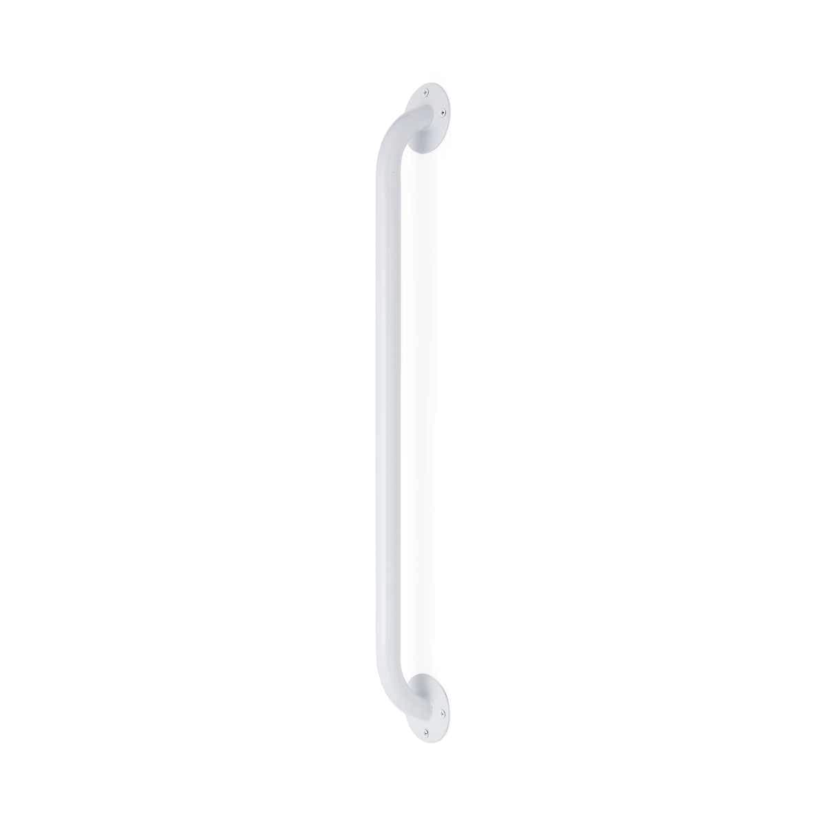 Medline White Enameled Grab Bars, Grab Bar 24" White - Each - Image 1
