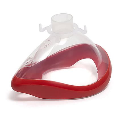 Intersurgical Anesthesia Mask, ClearLite, Adult, Size 6 - Image 1