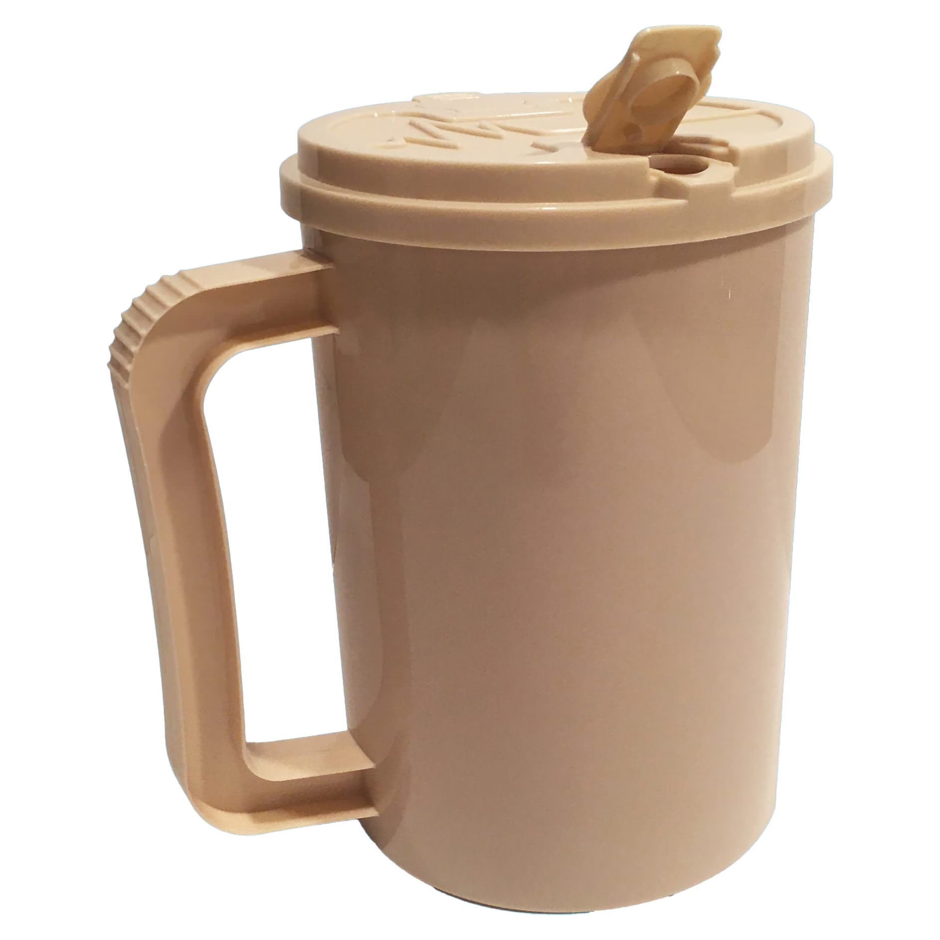 Medegen Reusable Plastic Insulated Drinking Mug, 22 oz - Image 1