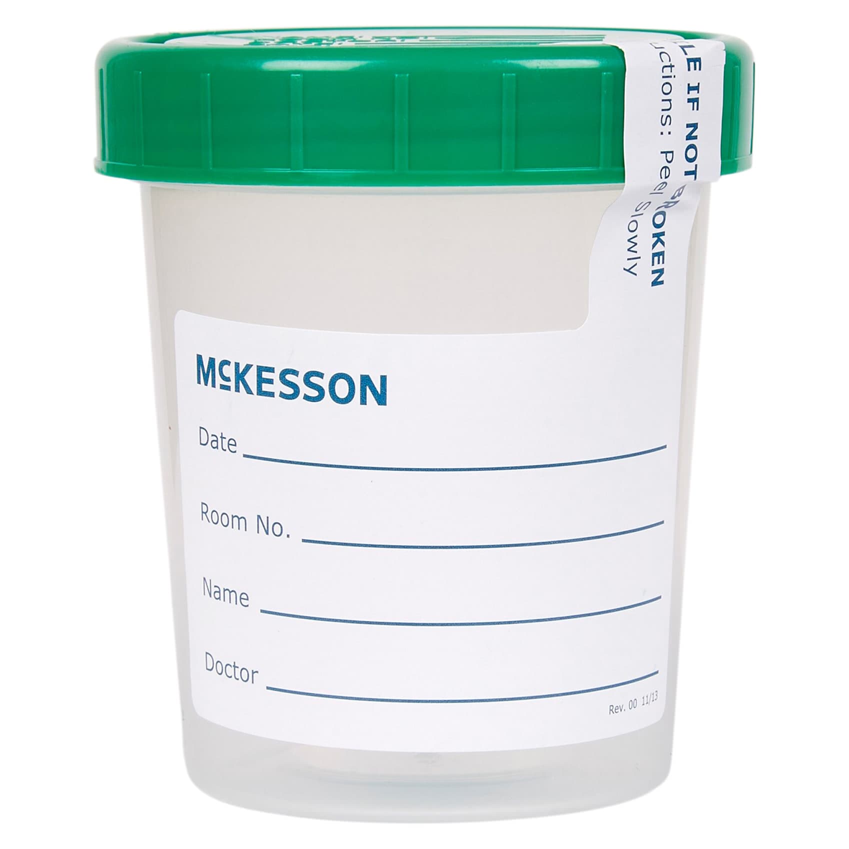 McKesson Specimen Container with Screw Cap, 4 oz - Case of 100 - Image 1