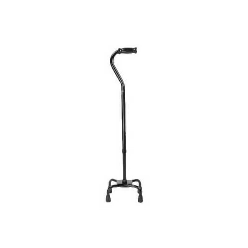 ProBasics Quad Cane, Small Base, Black - Case of 6 - Image 1