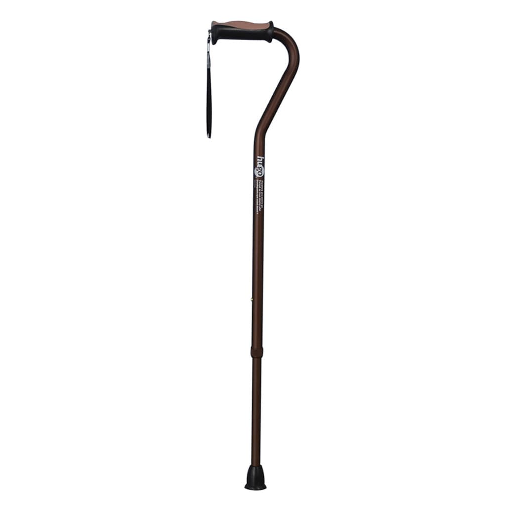 Drive Hugo Offset Walking Cane, Height Adjustable - Image 3