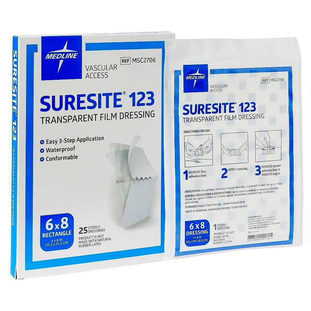 Suresite 123 Transparent Film Dressing, Sterile - Image 4
