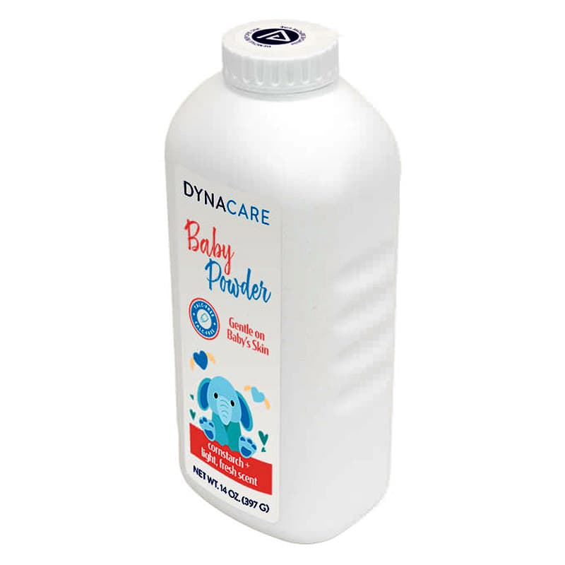 Dynarex Baby Powder, Talc-Free, 14 oz - Case of 24 - Image 1