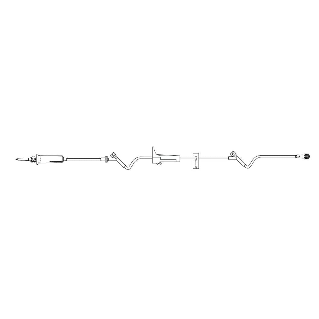 Medline Additiv Primary Administration Set with Back Check Valve - Image 1