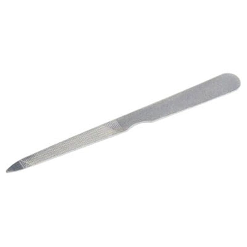 Graham Field Stainless Steel Triple Cut Nail File - Dozen of 12 - Image 1