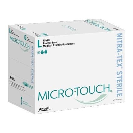 Ansell Micro-Touch Nitratex Sterile Exam Gloves - Image 1