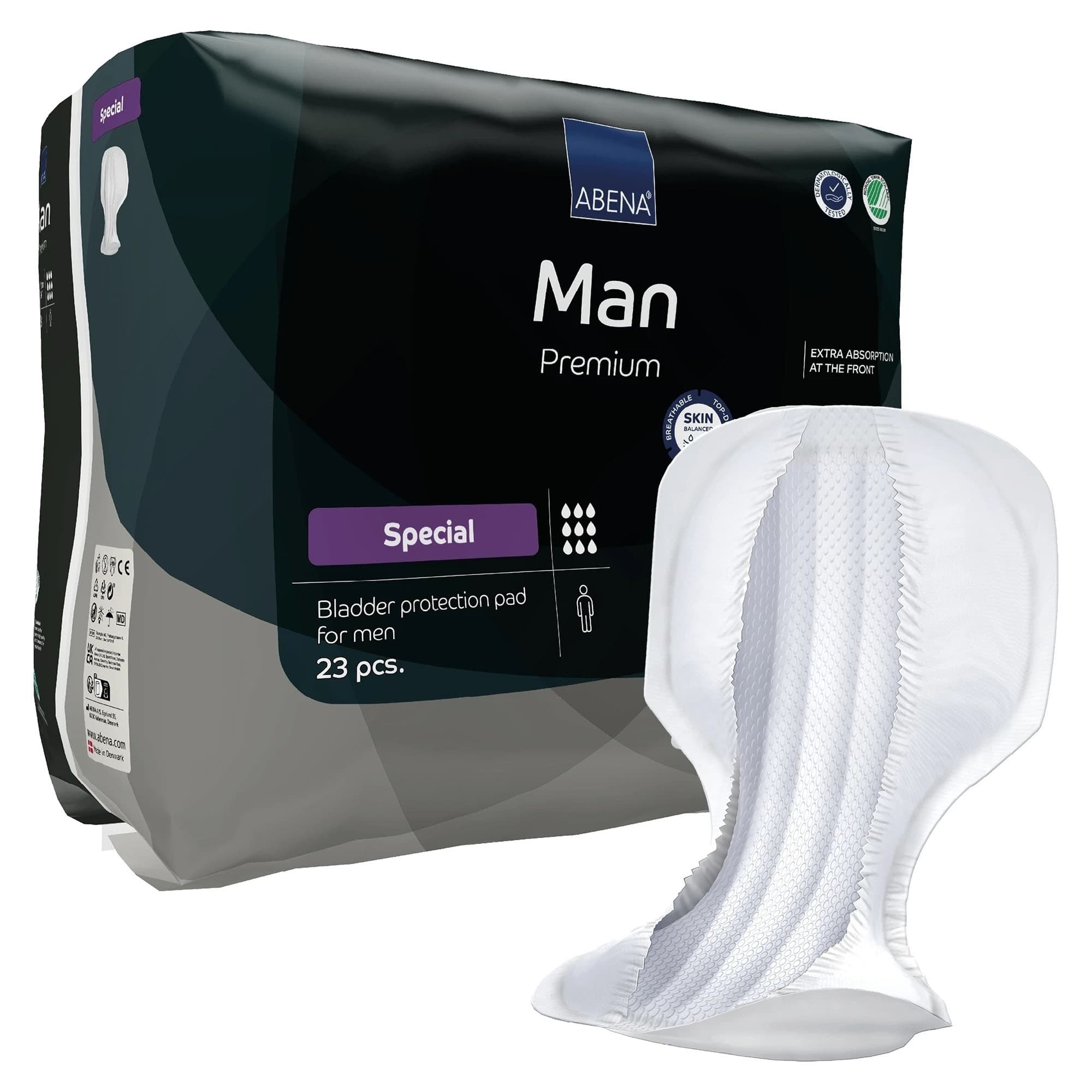 Abena Man Premium Special Bladder Control Pads - Package of 23 - Image 1