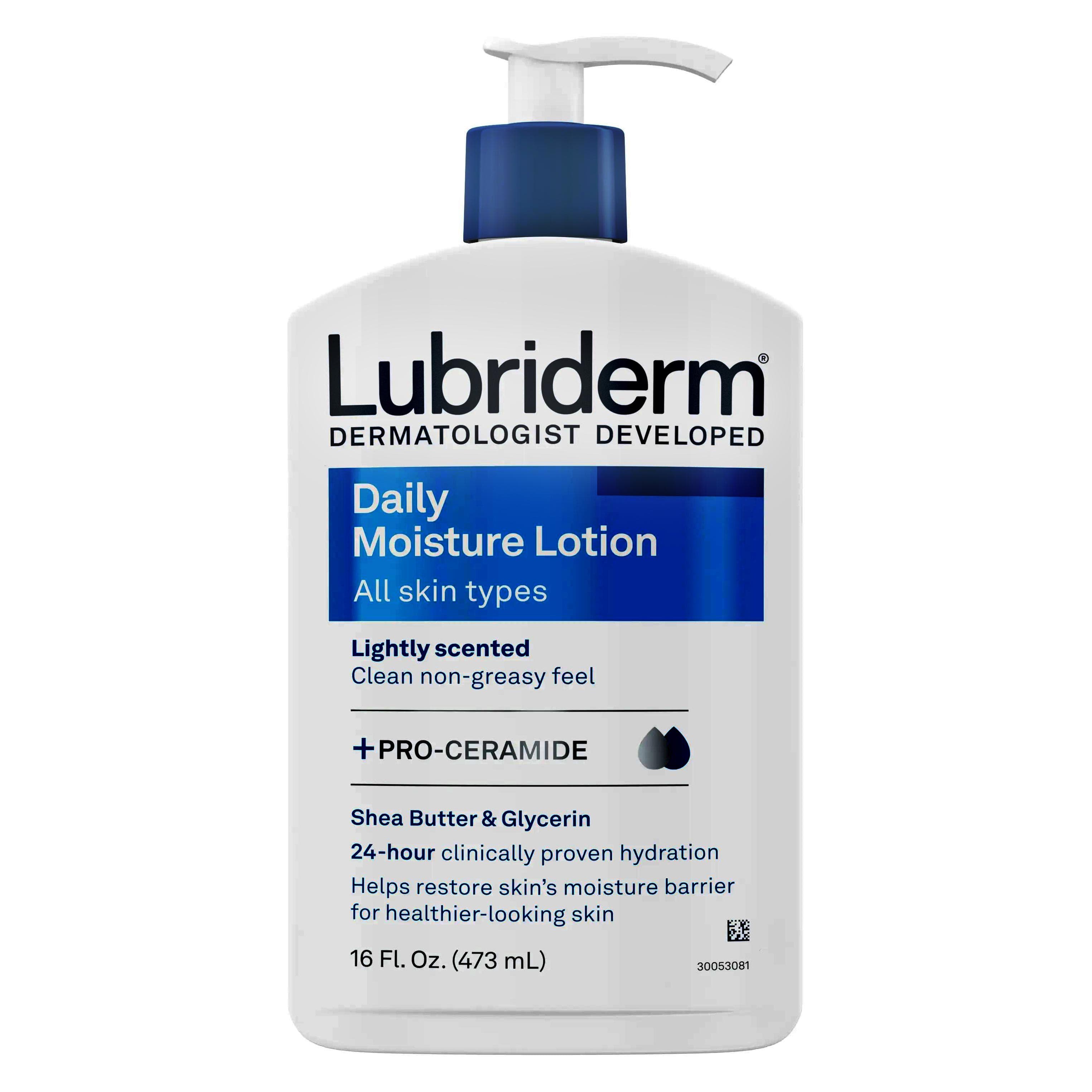 Lubriderm Daily Moisture Lotion, 16 oz - Image 1