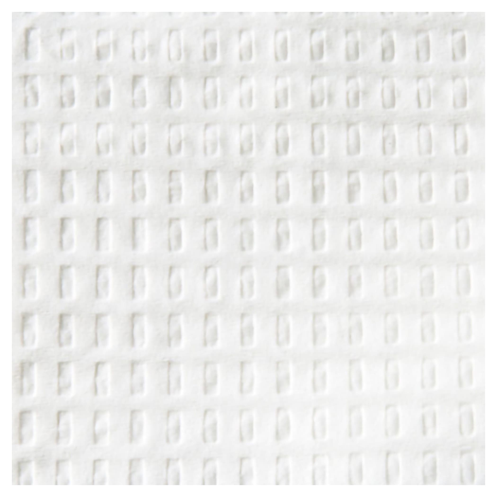 Tidi Choice Procedure Towel NonSterile, White, 17 W x 18 L Inch, Waffle Embossed, Non-Radiopaque - Case of 500 - Image 1