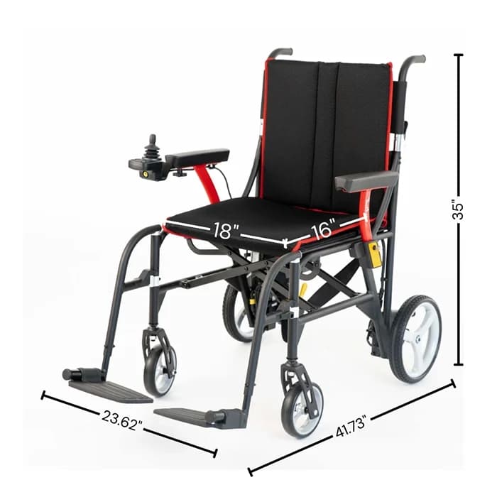 Feather Lightweight Electric Power Wheelchair - Image 3