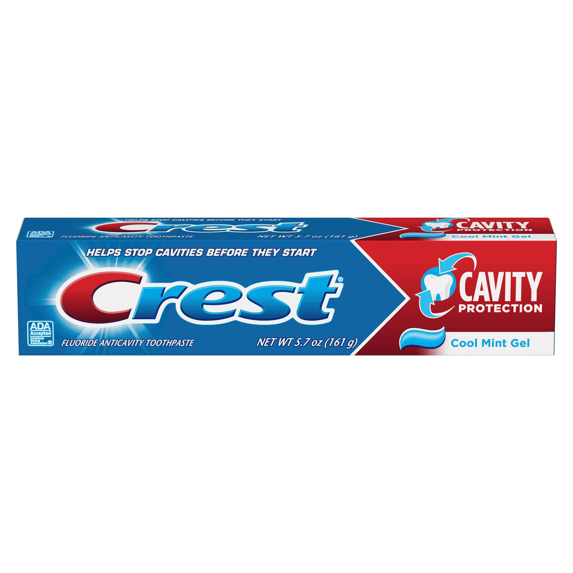 Crest Cavity Protection Toothpaste, Cool Mint, 5.7 oz - Image 2