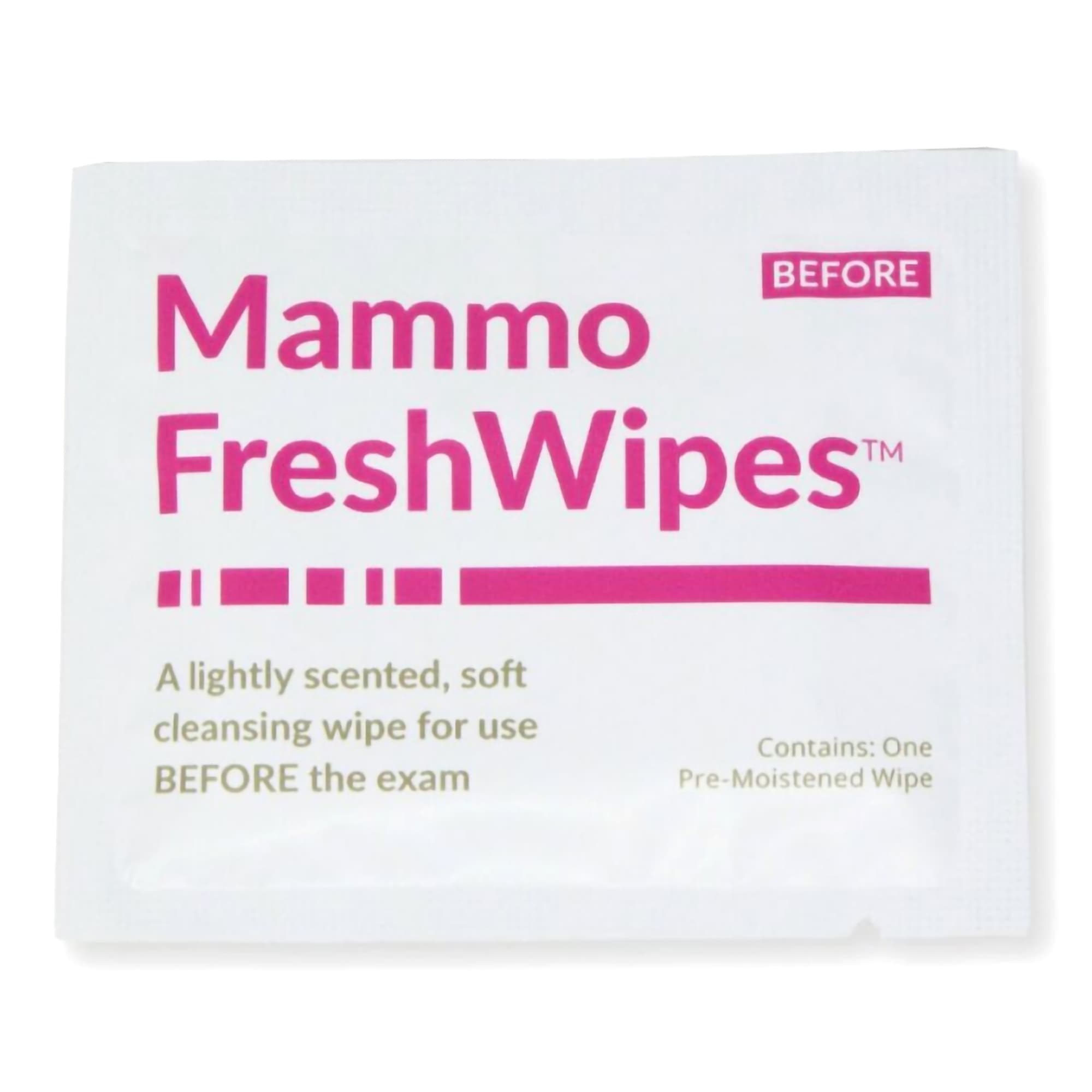 FreshWipes Mammography Patient Wipes