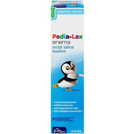 Pedia-Lax Rectal Saline Laxative Enema, 2.25 oz - Each - Image 1