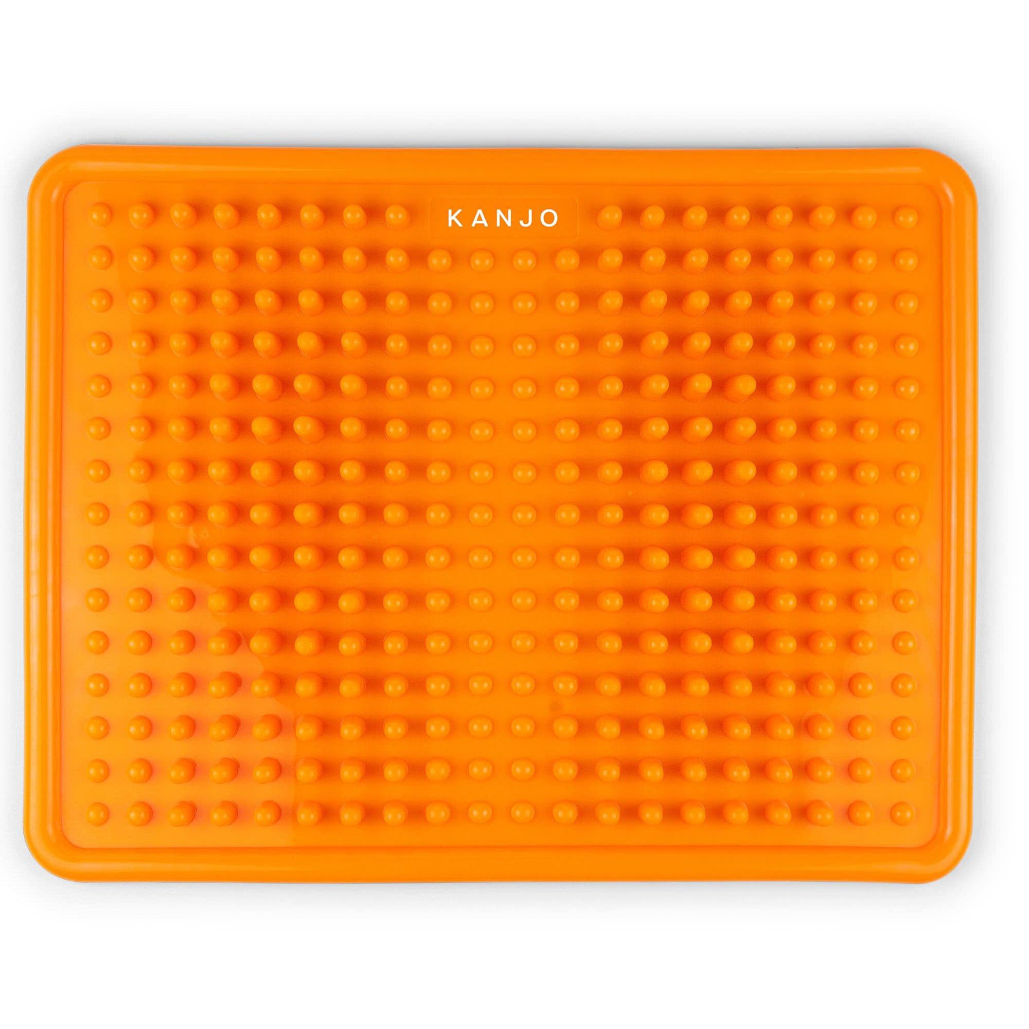 Acutens Kanjo Acupressure Foot Pain Relief Mat, Orange - Image 2