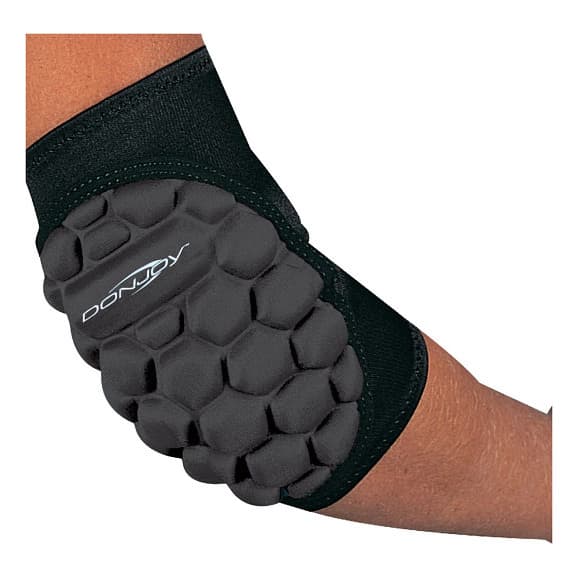 DonJoy Spider Pad Elbow Sleeve, Black, Large - Each - Image 1