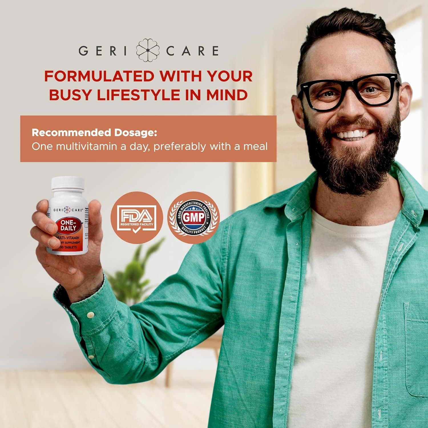 Geri-Care One-Daily Multivitamin Tablets - Image 7