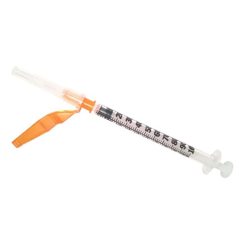 Smiths Medical Hypodermic Needle-Pro Safety Needles with Insulin Syringe - Image 1