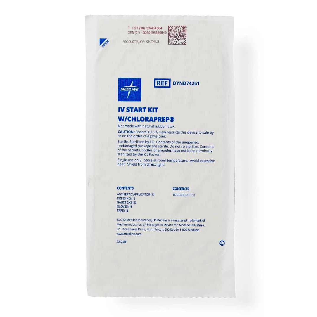 Medical Action IV Start Kit with Chloraprep - Image 2