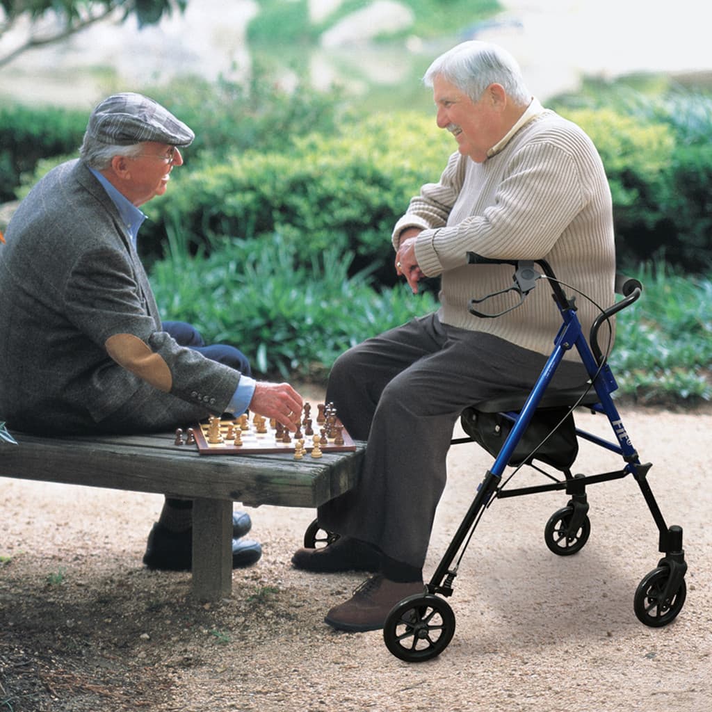 Hugo Fit Rolling walker with a Seat - Image 2