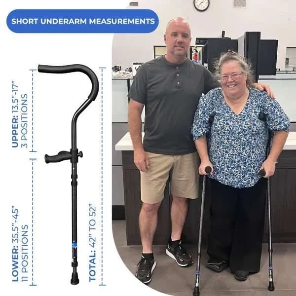 Millennial Medical In-Motion Pro Underarm Crutch - Image 8