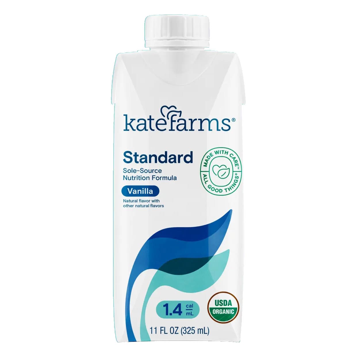 Kate Farms Standard 1.4 Sole-Source Nutrition Formula, Vanilla, 11 oz - Each - Image 1