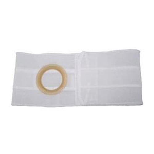 Nu-Hope Nu-Form 6" Ostomy Support Belt Without Prolapse Flap, 2-5/8 x 3-1/8" White, Large - Each - Image 1
