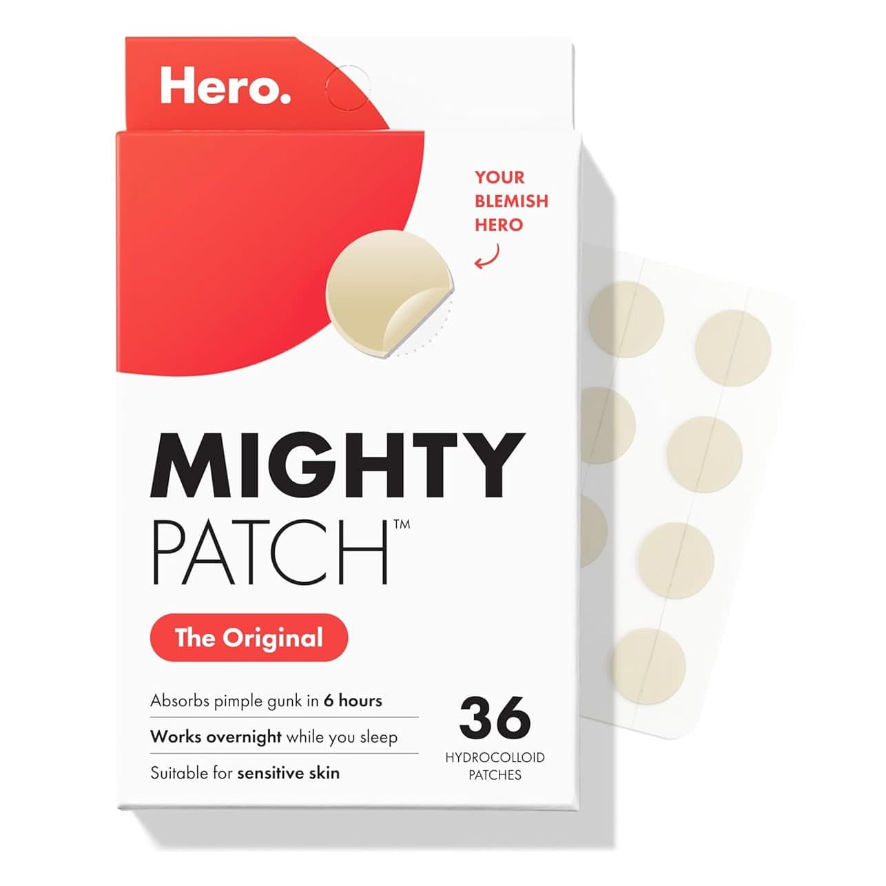 Hero Cosmetics Mighty Patch Acne Patches, Original