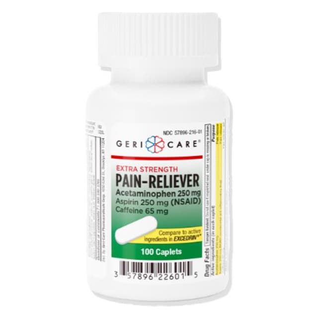 Medline Extra Strength Acetaminophen Pain Relief Tablets - Case of 4800 - Image 1