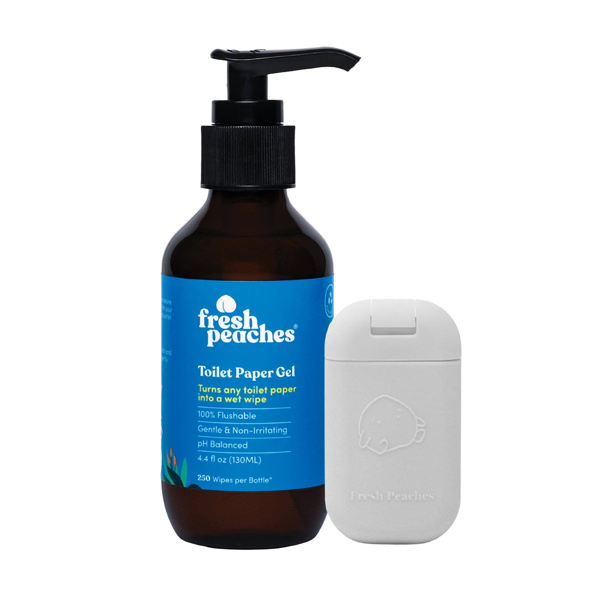 Fresh Peaches Toilet Paper Gel, 4.4 oz - 1 Kit