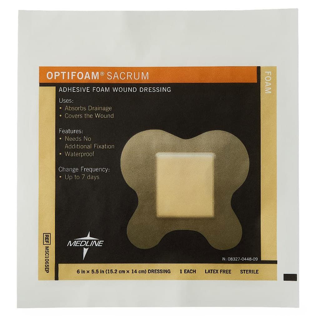Optifoam Sacrum Adhesive Foam Dressing - Image 4