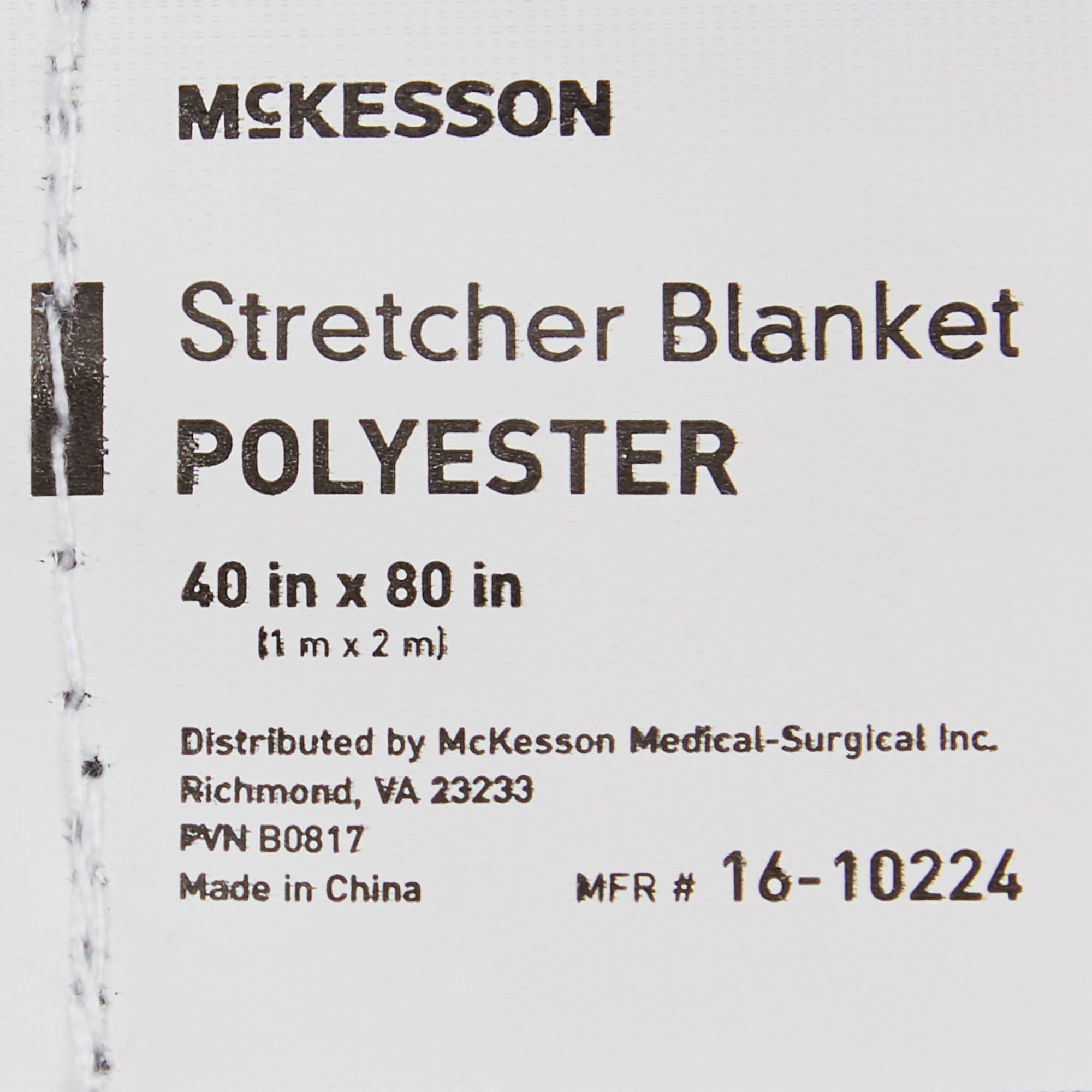 McKesson Stretcher Blanket Gray - Image 2