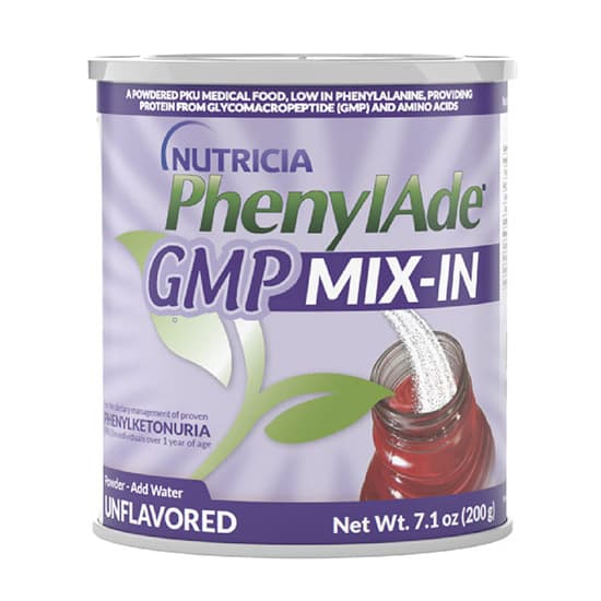 Nutricia PhenylAde GMP Mix-In Powdered PKU Formula, Unflavored, 7.1 oz(200g) - Case of 6 - Image 1