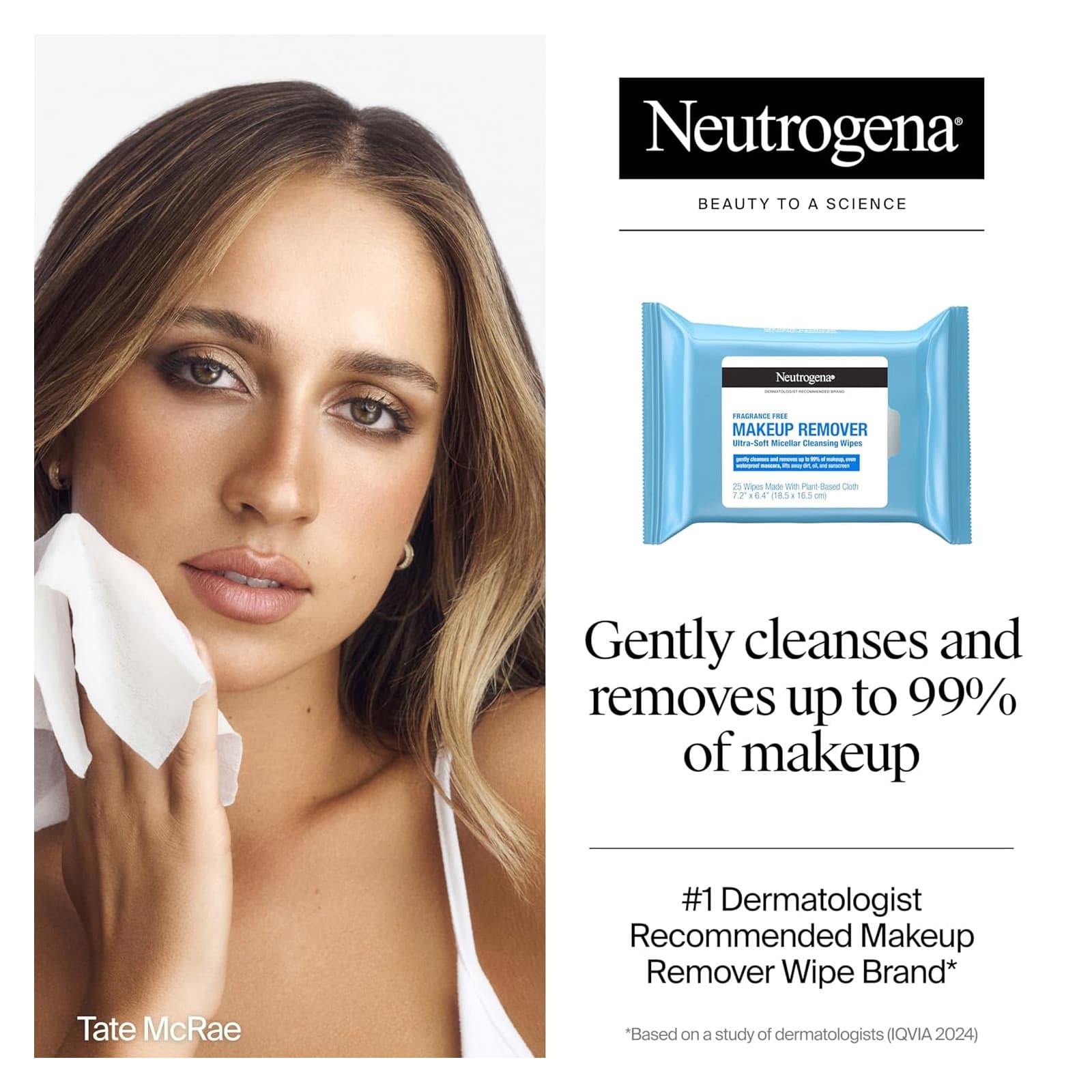 Neutrogena Makeup Remover Wipes, Singles - Image 4