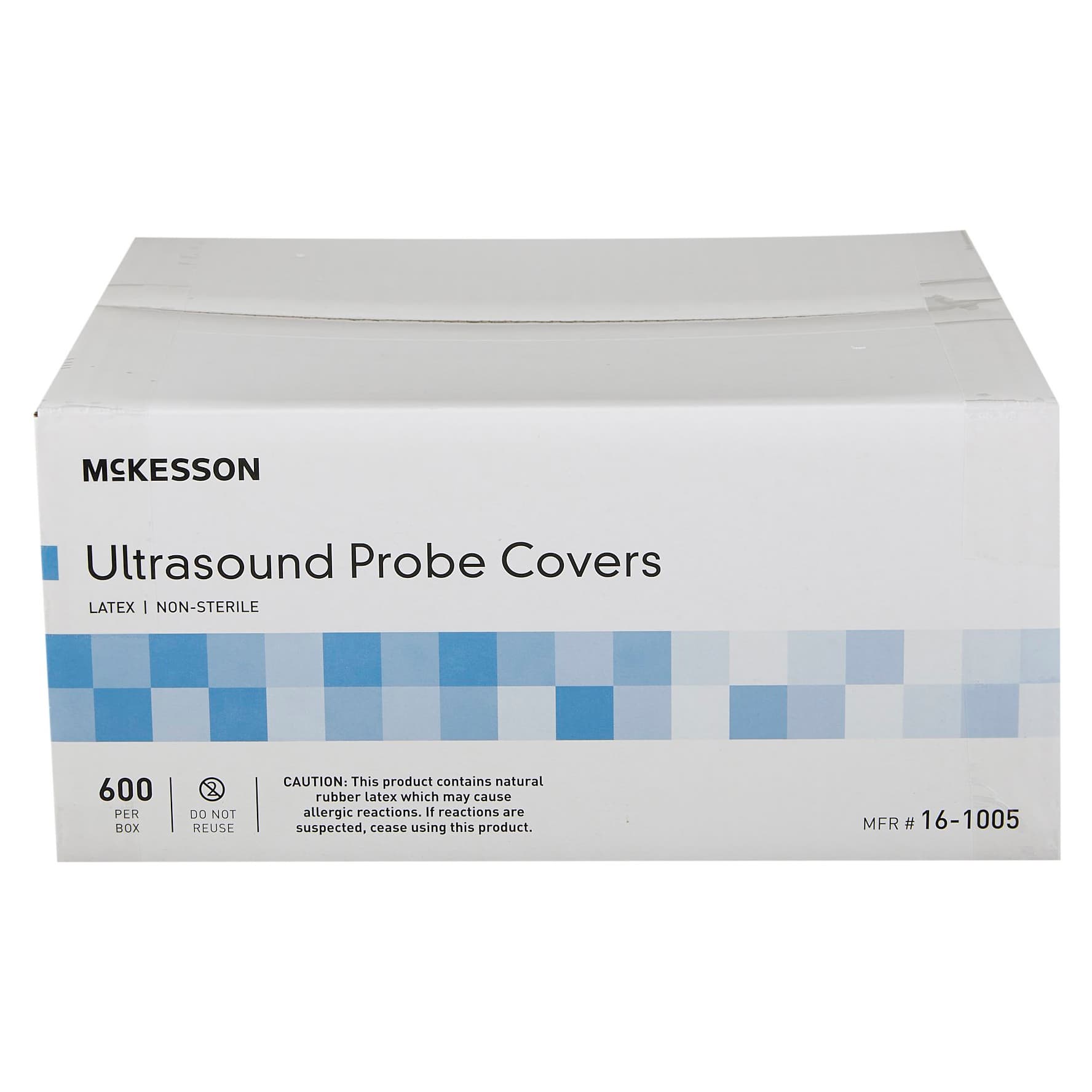 McKesson Ultrasound Probe Cover 1-1/4 x 8 Inch Bulk NonSterile