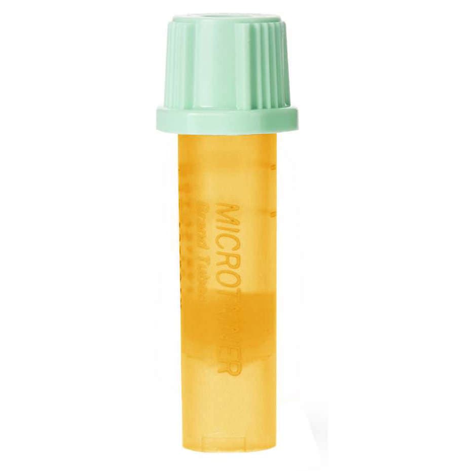 BD Microtainer Capillary Blood Collection Tube Lithium Heparin-Separator Gel Amber Tube - Case of 200 - Image 1