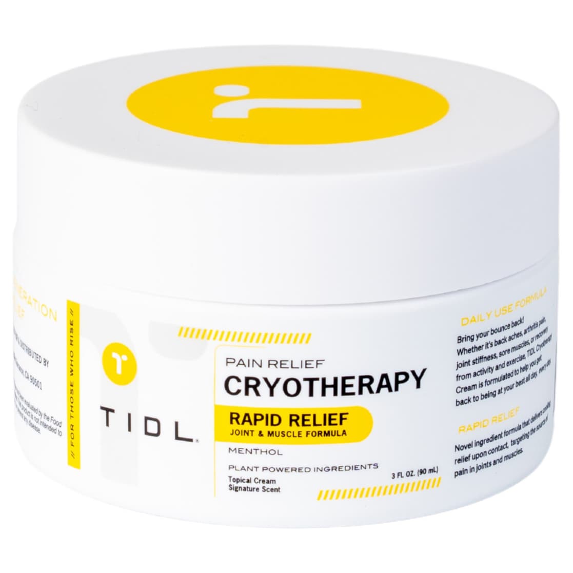 TIDL Pain Relief Cryotherapy Cream, 3 oz - Each - Image 1