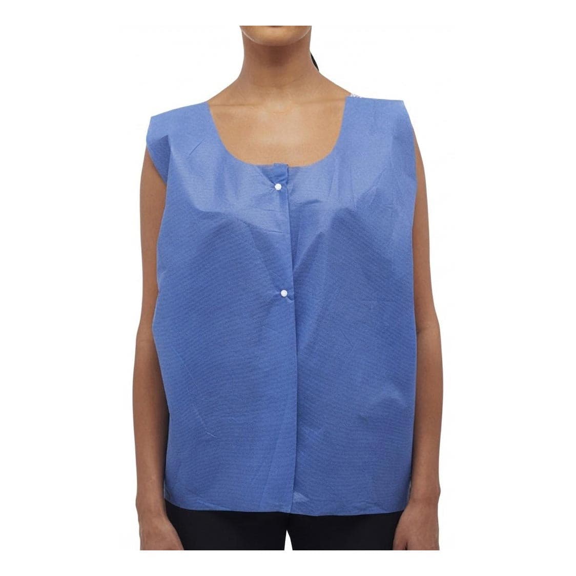 McKesson Exam Vest, Blue, 24 x 31 Inch - Case of 75 - Image 1
