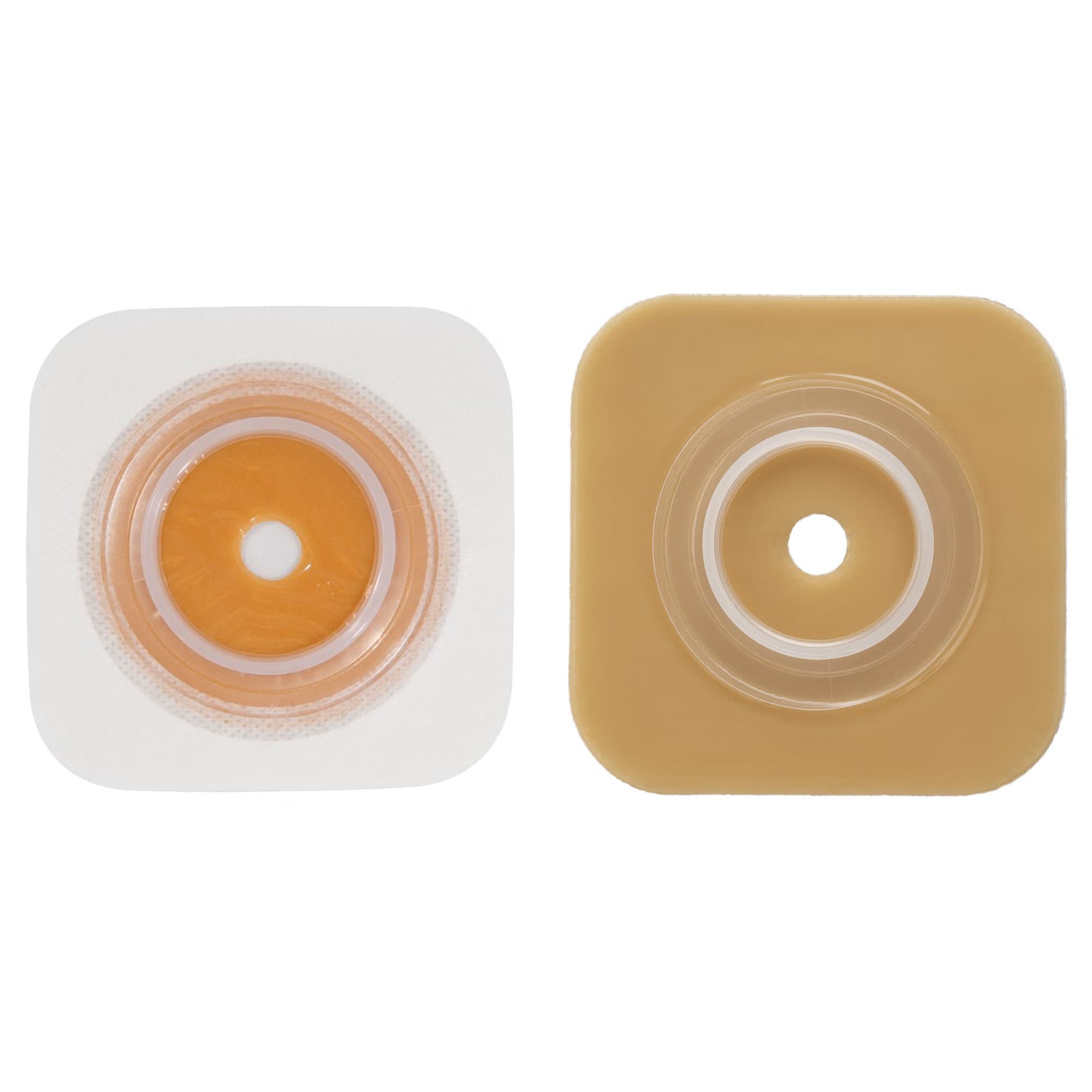 Natura Stomahesive Solid Skin Barrier with Cut-to-Fit Opening, 1-3/4 Inch - Box of 10 - Image 1