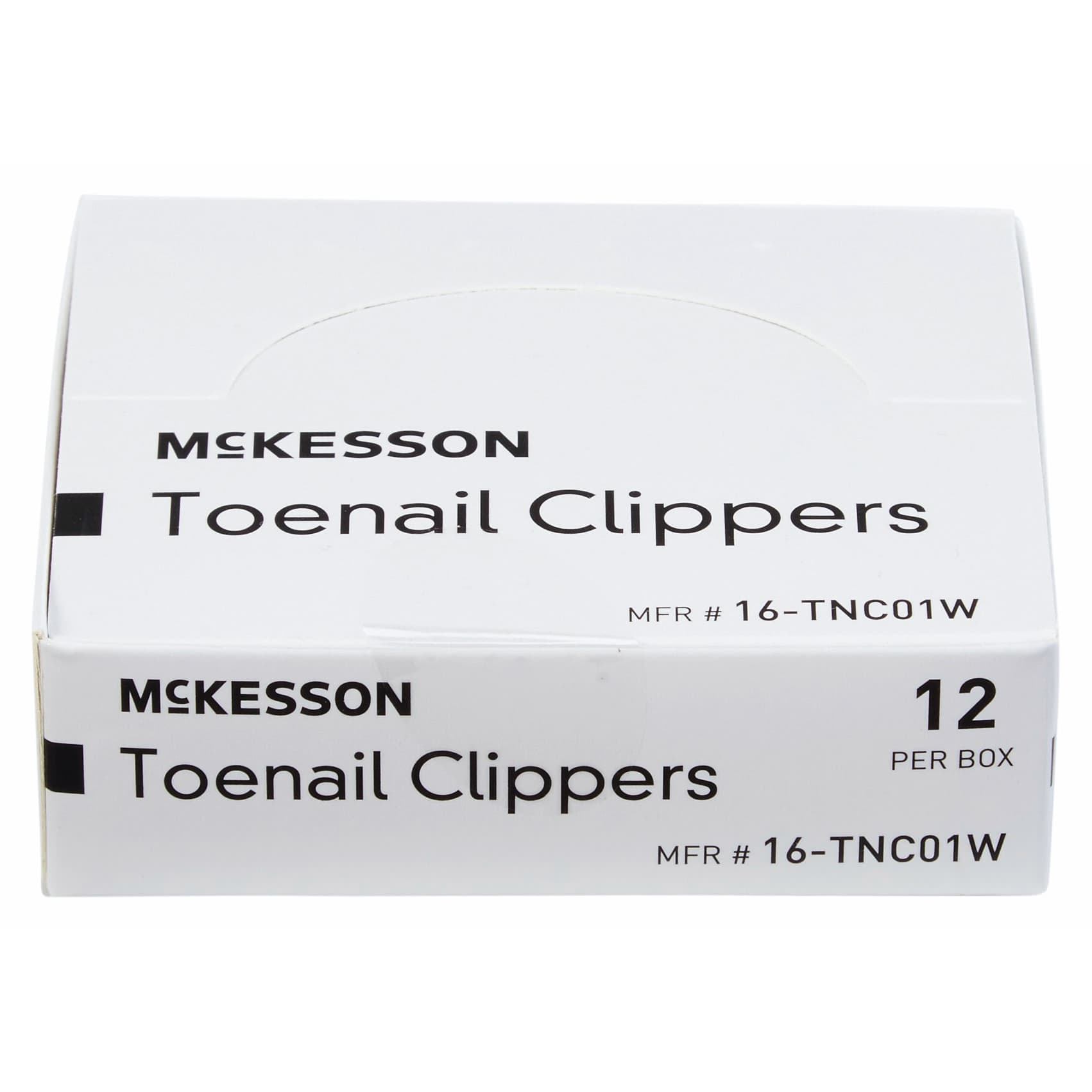 McKesson Toenail Clippers Thumb Squeeze Lever Curved Jaw - Image 4