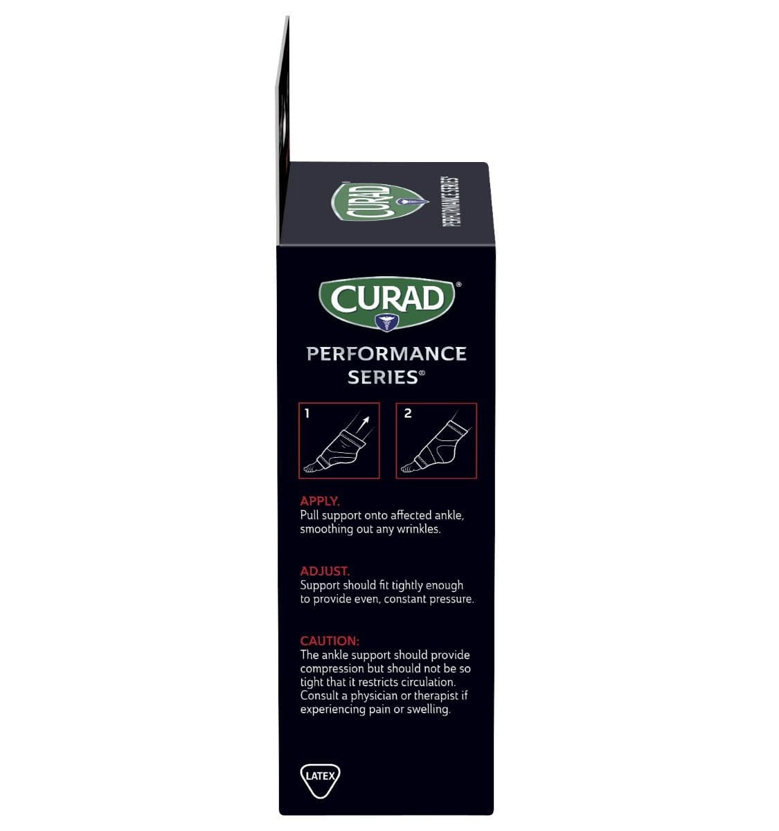 Curad Performance Series Ironman Infrared Elastic Ankle Support - Image 3