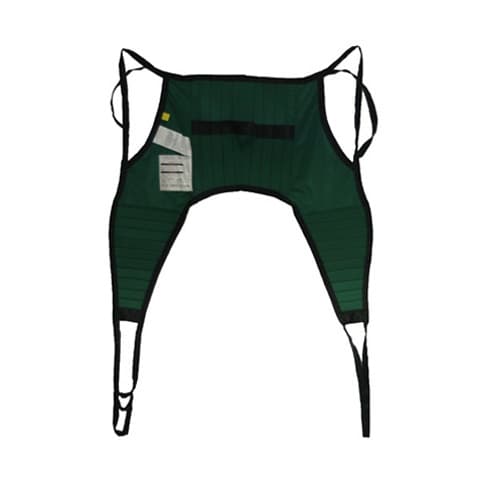 Hoyer 4-point padded U-sling without head support - Medium (125 - 200 lbs.) - Image 1