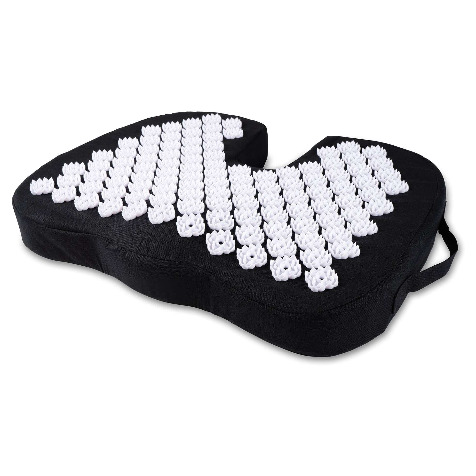 Kanjo Acupressure Memory Foam Cushion Seat, Onyx, 3 x 14 x 18 Inch - Each - Image 1