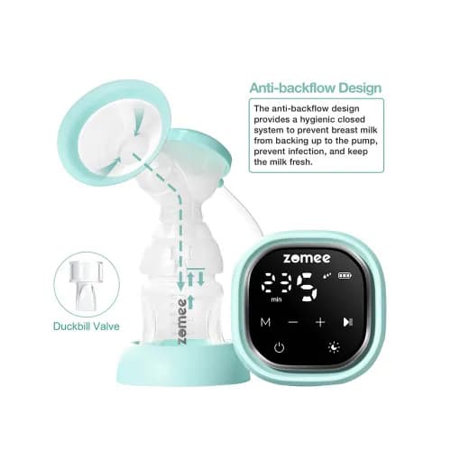 Zomee Z2 Double Electric Breast Pump - Image 4