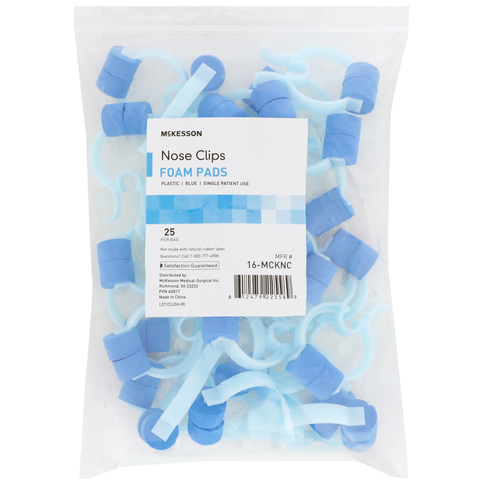 McKesson Nose Clip - Bag of 25 - Image 1