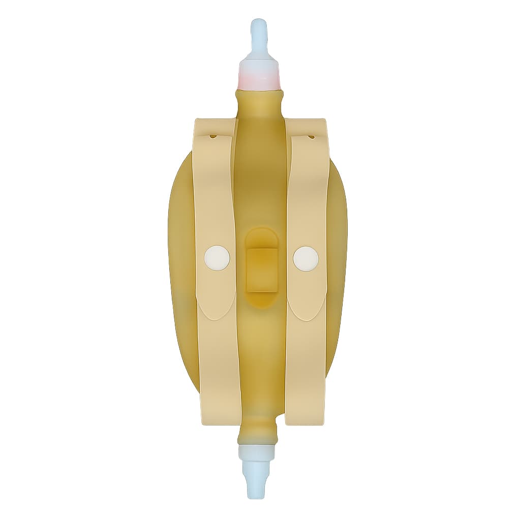 Urocare Reusable Latex Urinary Leg Bag, Small, 9 oz, 9.75 x 3.38 Inch - Each - Image 1